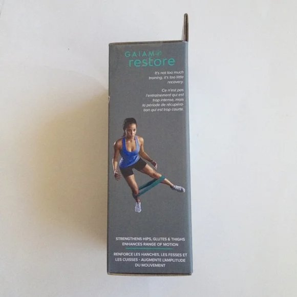 New GAIAM Restore Loop Band Medium Resistance With Bonus Exercise Guide - Picture 6 of 8